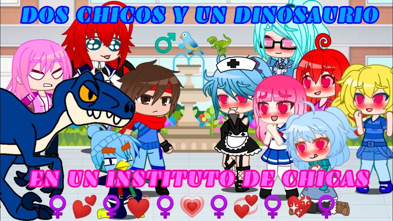 Dos Chicos Y Un Dinosaurio En Un Instituto De Chicas Parte 1 Con @chocoMarceloX y Su Novia