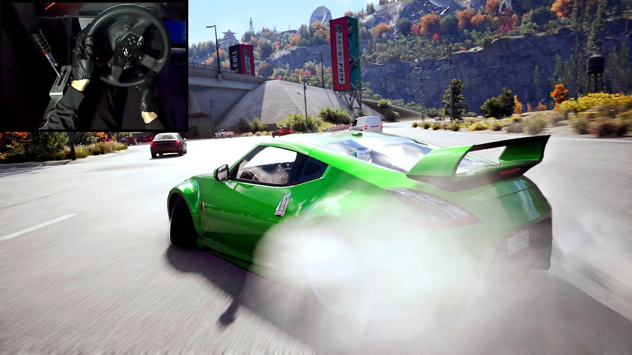 Nissan 370Z Drifting - CarX Street PC | Steering Wheel Gameplay