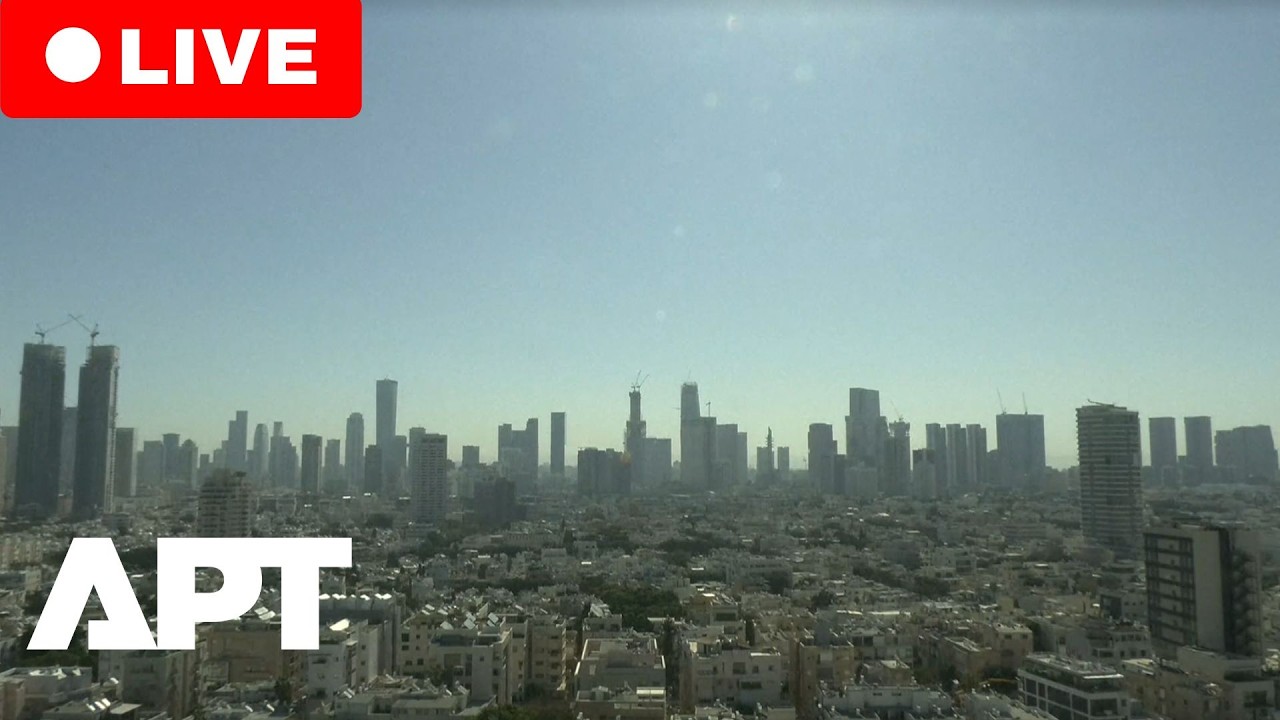 LIVE | View Of Jerusalem And Tel Aviv Skylines As Regional Tensions Rise After Strikes On Iran | APT