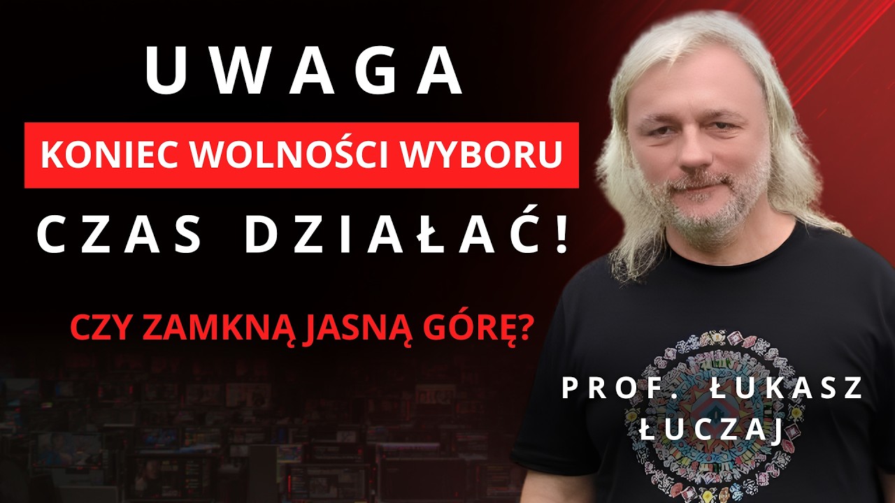 KONIEC WOLNOŚCI WYBORU - CZAS DZIAŁAĆ! | Lex BigPharma, cenzura, prof. Łukasz Łuczaj