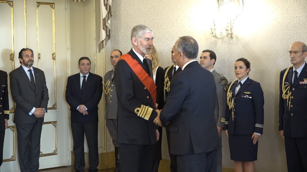 Cerimónia de Condecoração do ex-Chefe de Estado-Maior da Armada, Almirante Luís Macieira Fragoso