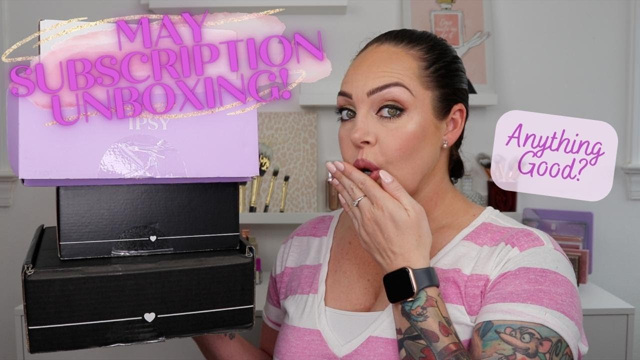 May 2022 Subscription Unboxing + Try-on l Ipsy vs Boxycharm vs Allure Beauty Box