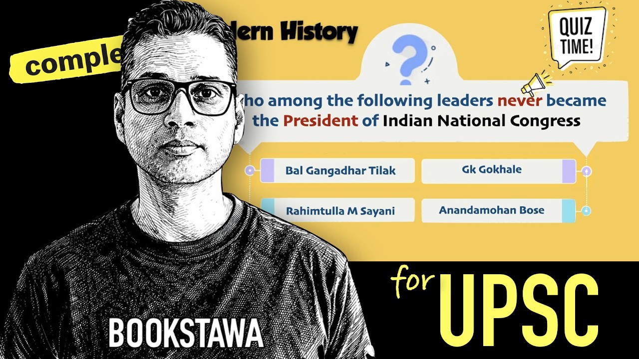 (P5) Modern History Questions for Competitive Exams | UPSC | SSC | CDS