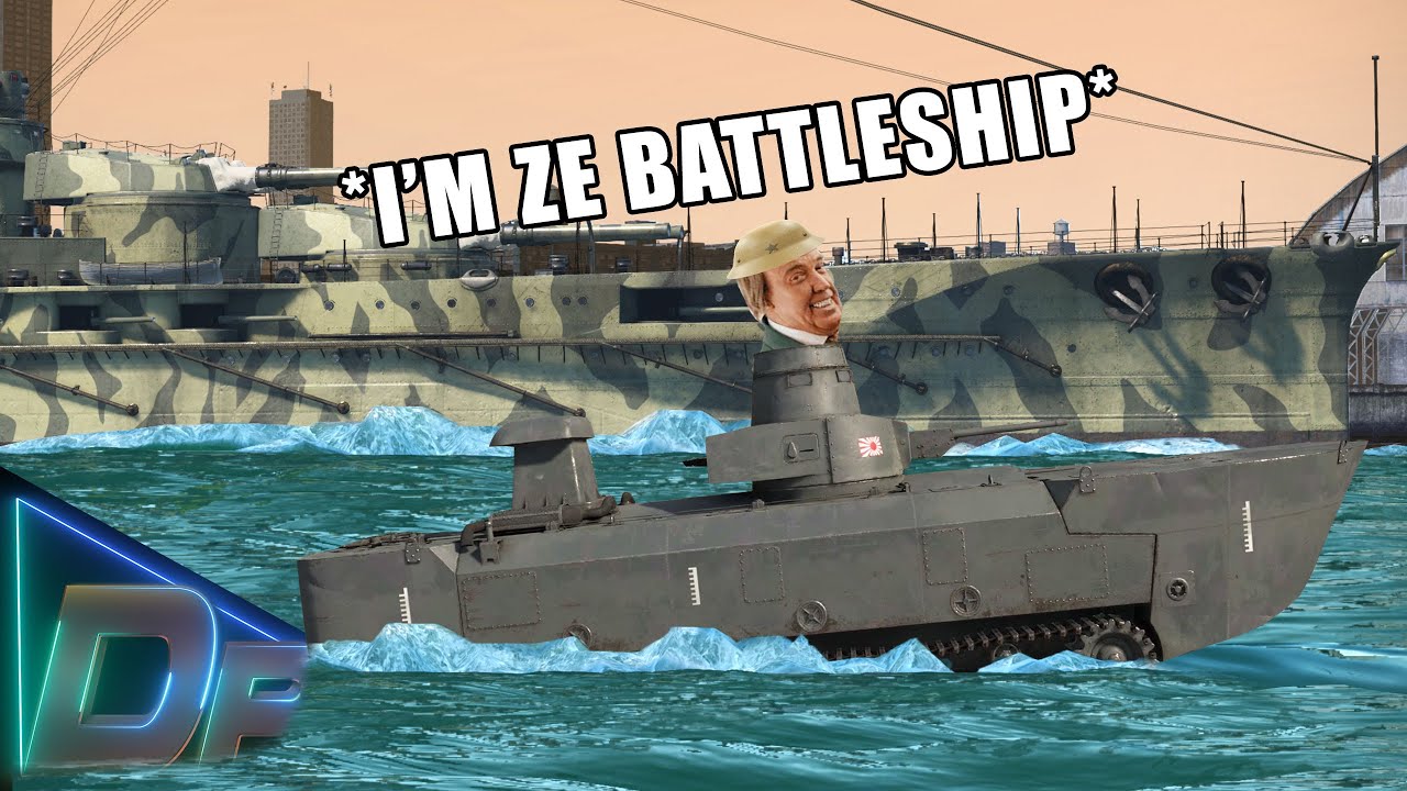 Ka-Chi : Wannabe  Battleship (War Thunder)
