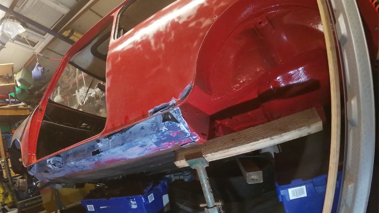 classic mini - outer sill removal
