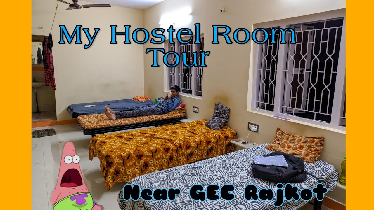 My Hostel Room Tour || Ivory Hostel || GEC Rajkot || Vlog 😁#hostel #engineering #vlog