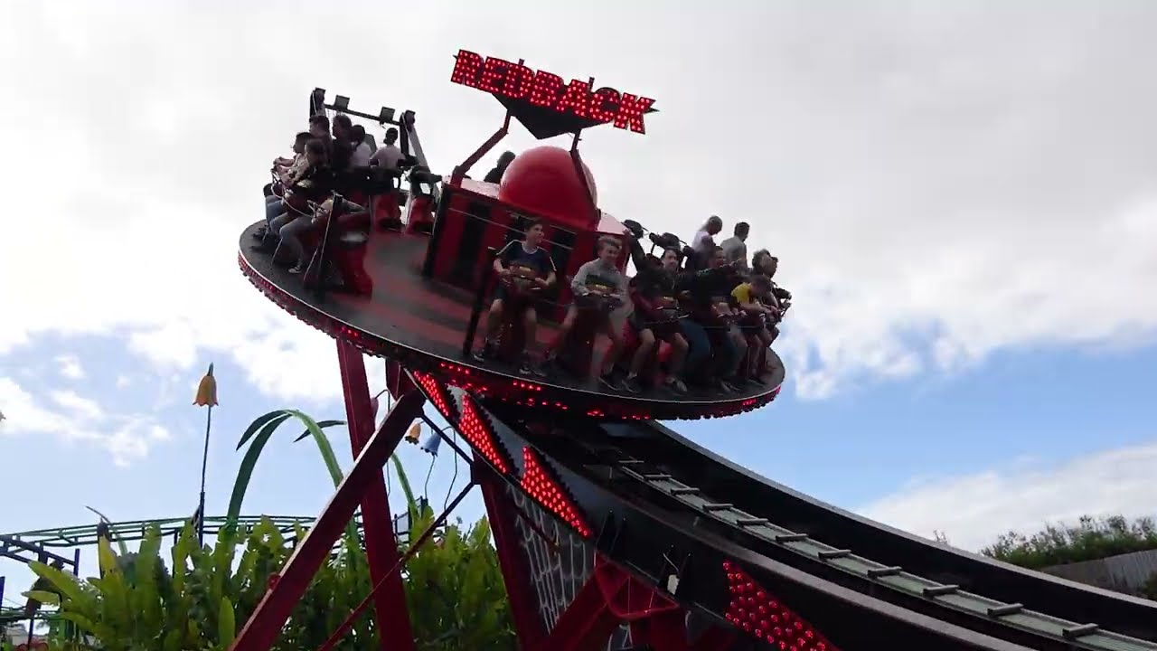 Redback - Thrill Ride at Aussie World, Sunshine Coast QLD Australia