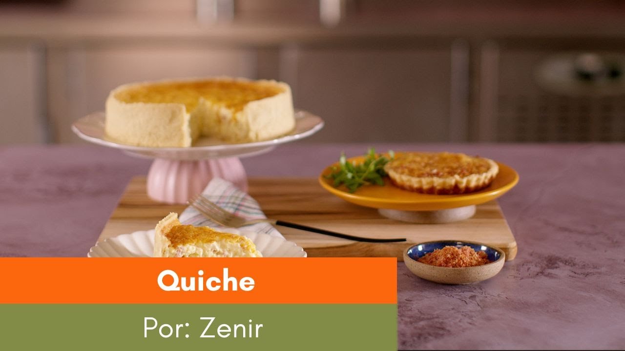 Quiche- Gastronomia e Alimentação: aprendendo com o Senac