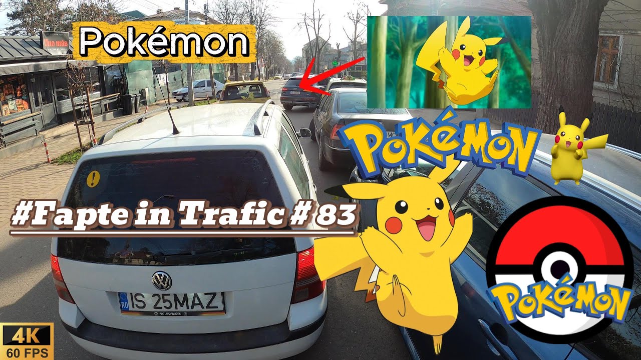 POKÉMONI ÎN TRAFIC 🚦 Reguli Încălcate, Haos Total și Reacții ȘOCANTE! # 83