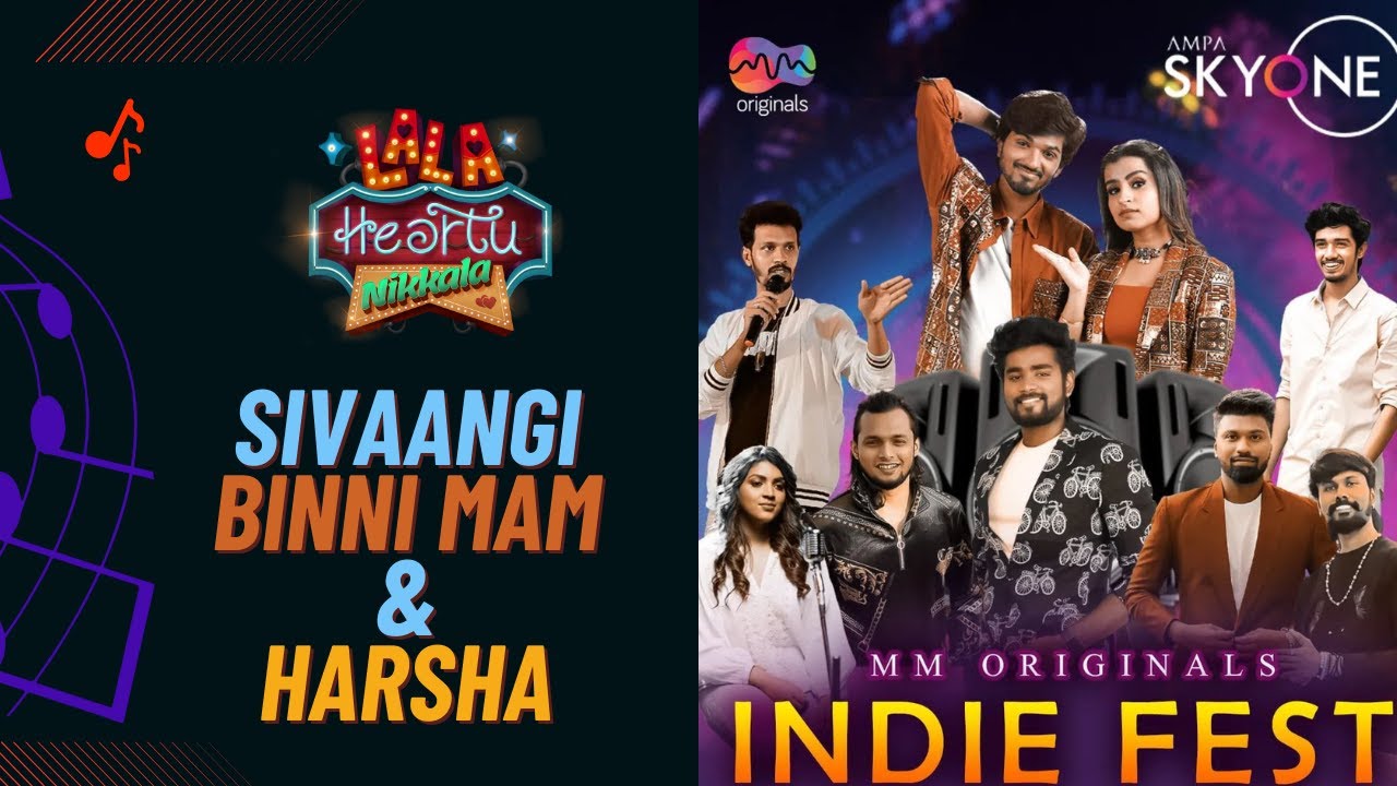 Sivaangi ,Binny Mam & Harshavardhan on La La Heartu Nikkala Audio Launch Event | MM Originals