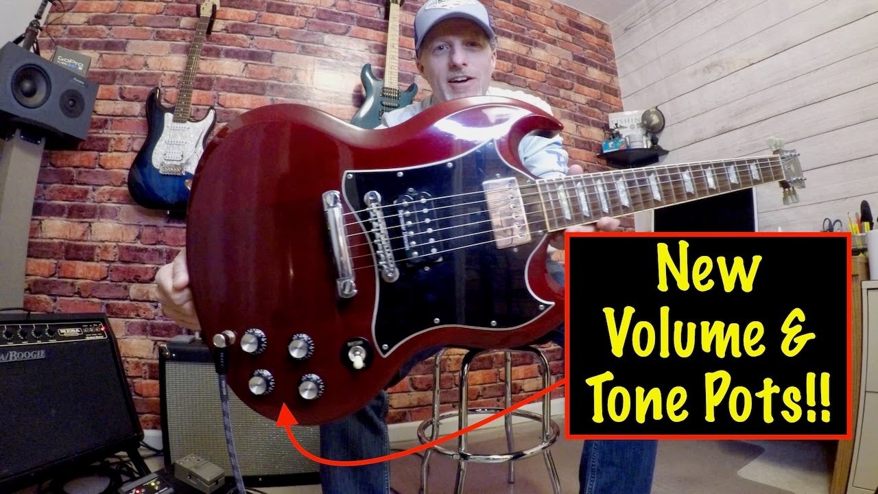 Upgraded My Vintage GIBSON SG 🎸 With New EMERSON Prewired Kit!! #gibsonguitars #guitarrepair #gibson