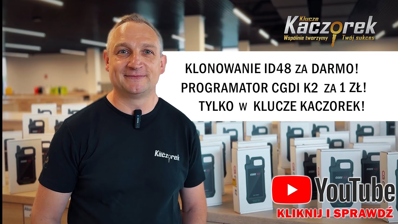 NOWOŚĆ! PROGRAMATOR CGDI - K2