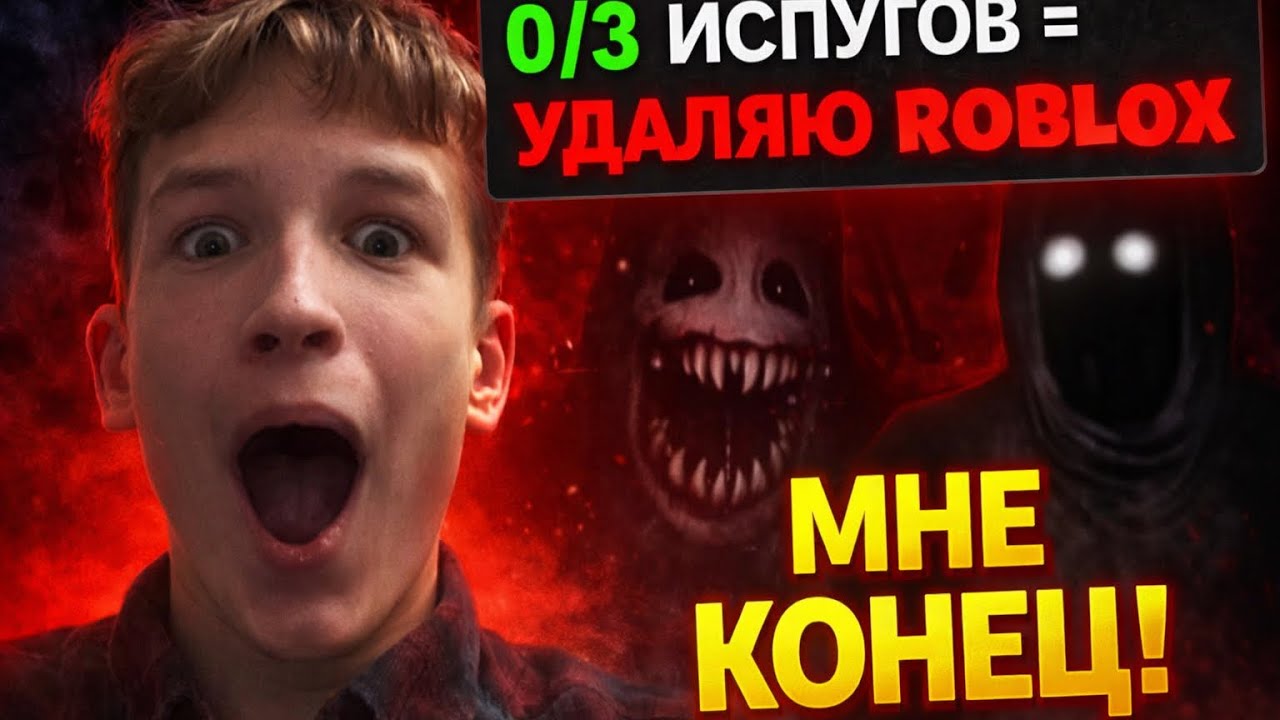 3 СКРИМЕРА = УДАЛЯЮ ROBLOX