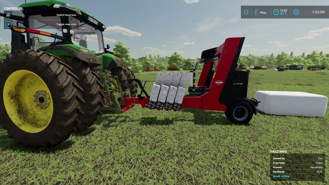 How to make Silage bales in Farming Simulator 22