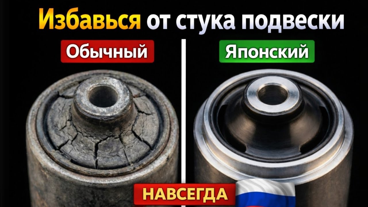 Как навсегда избавиться от стука подвески — японский метод Kaizen, проверенный в Россия