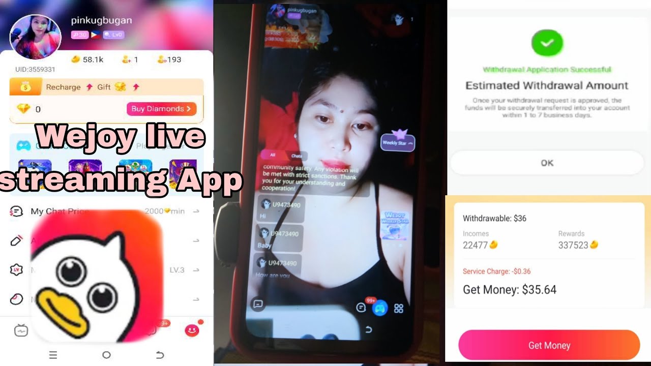 How to earn in Wejoy app (Withdrawal proof)