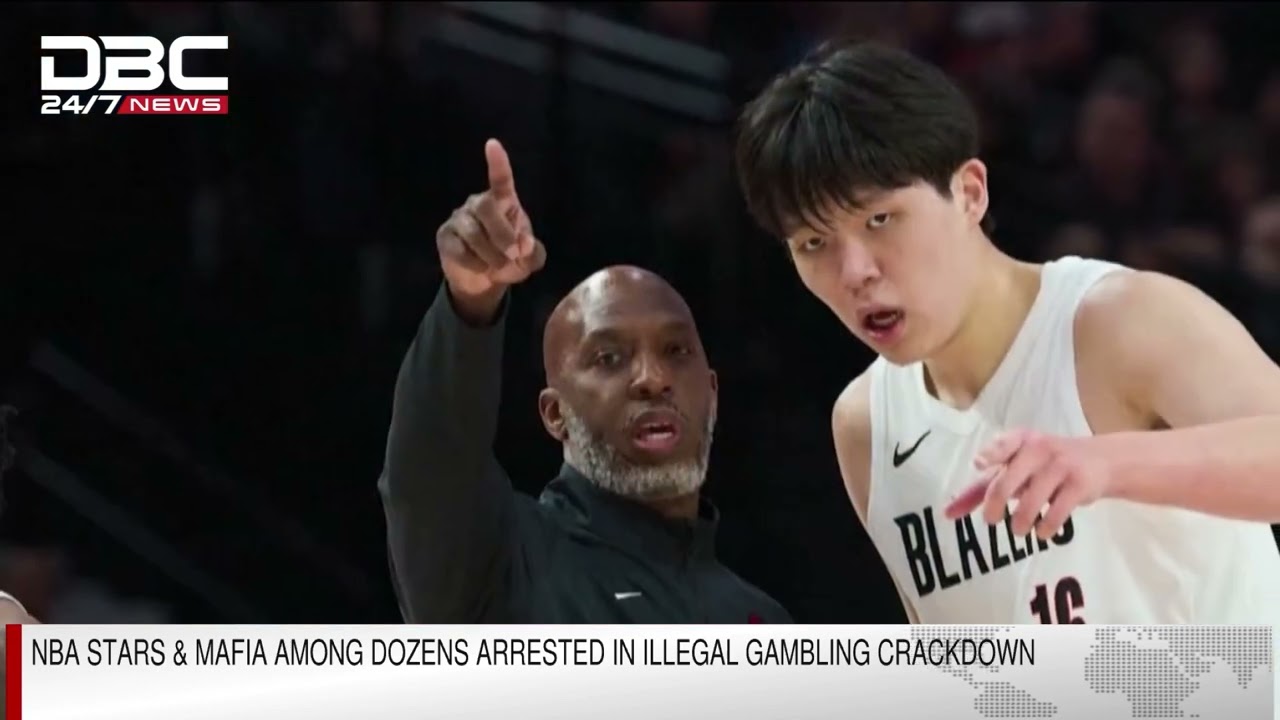 NBA stars & mafia among dozens arrested in illegal gambling crackdown | NBA | FBI | DBC NEWS