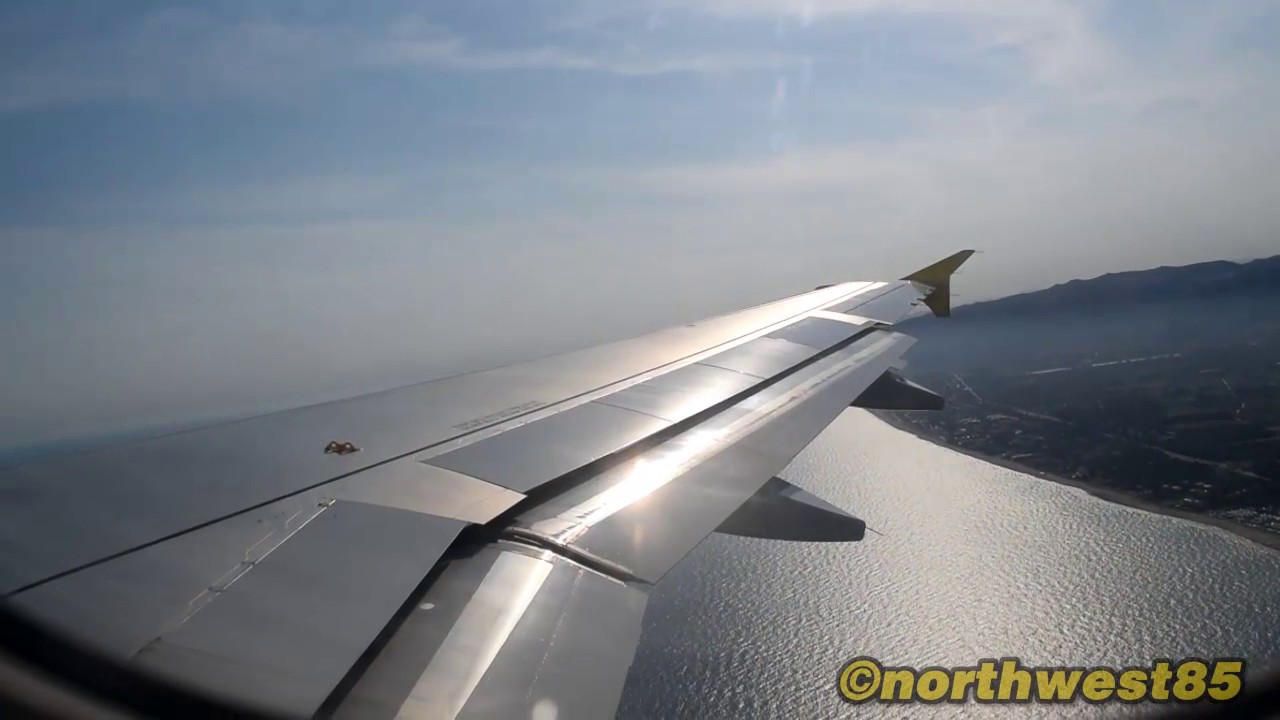 Vueling Airbus A320-214 EC-LZZ take off from Barcelona el Prat approach and landing at Z&uuml;rich Kloten
