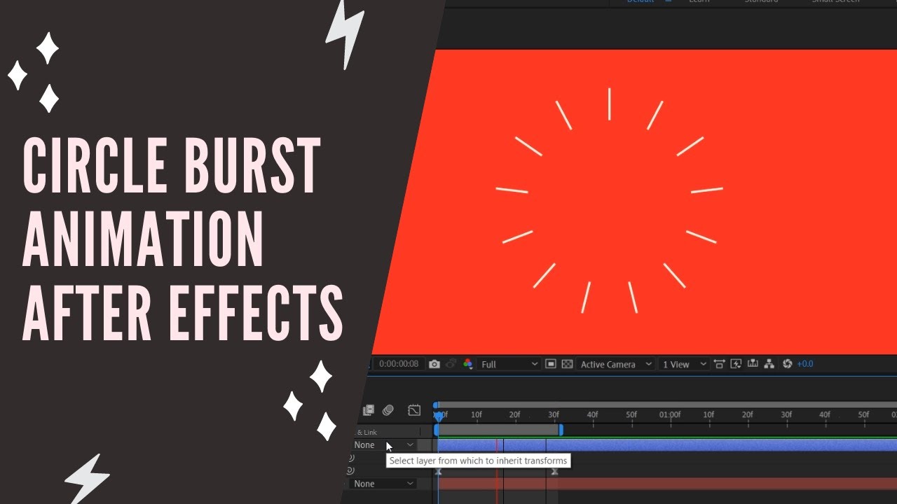Smooth Circle Burst Animation in After Effects | Easy Tutorial |