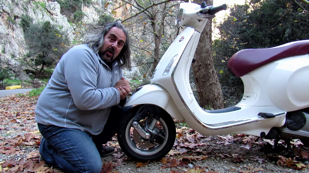VESPA PRIMAVERA 150 2015.KOKKINA FEGARIA TEST