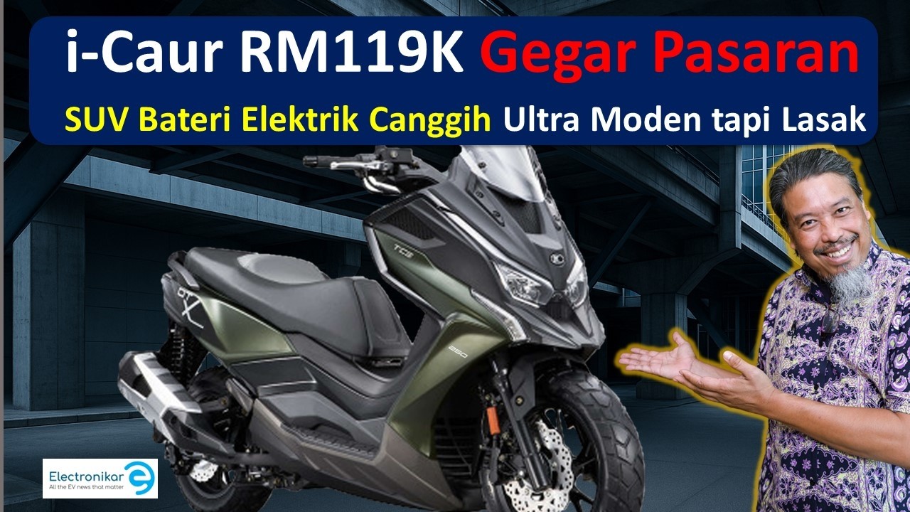 Kenapa tak viral padahal Modenas Kymco AK550 Maxi Jimat Maxi Power.