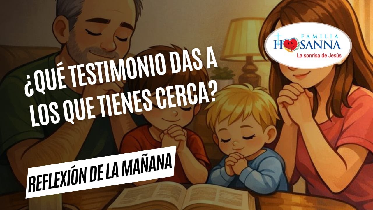 ¿Qué testimonio das a los que tienes cerca? #Evangelio​DeHoy  Jueves 5 Febrero 2026 #PadreJohn #FH