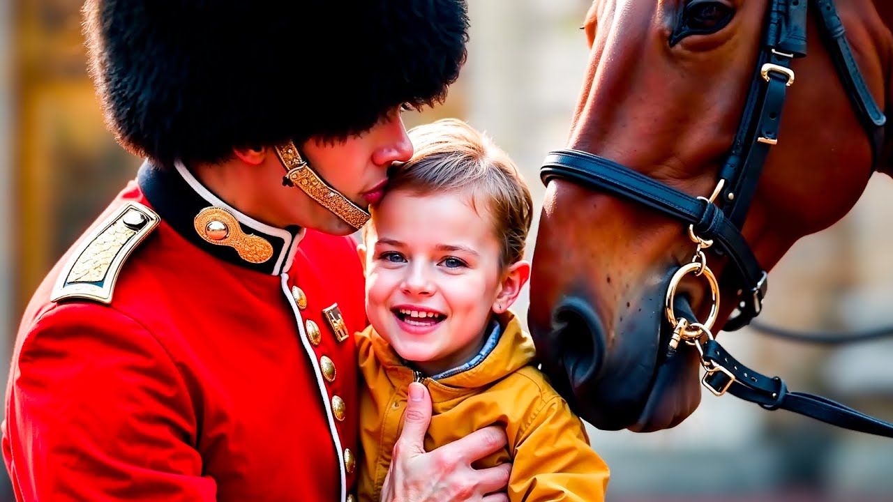 Quando GUARDA REAL Quebra Protocolo e Demonstra Emoção e RESPEITO!