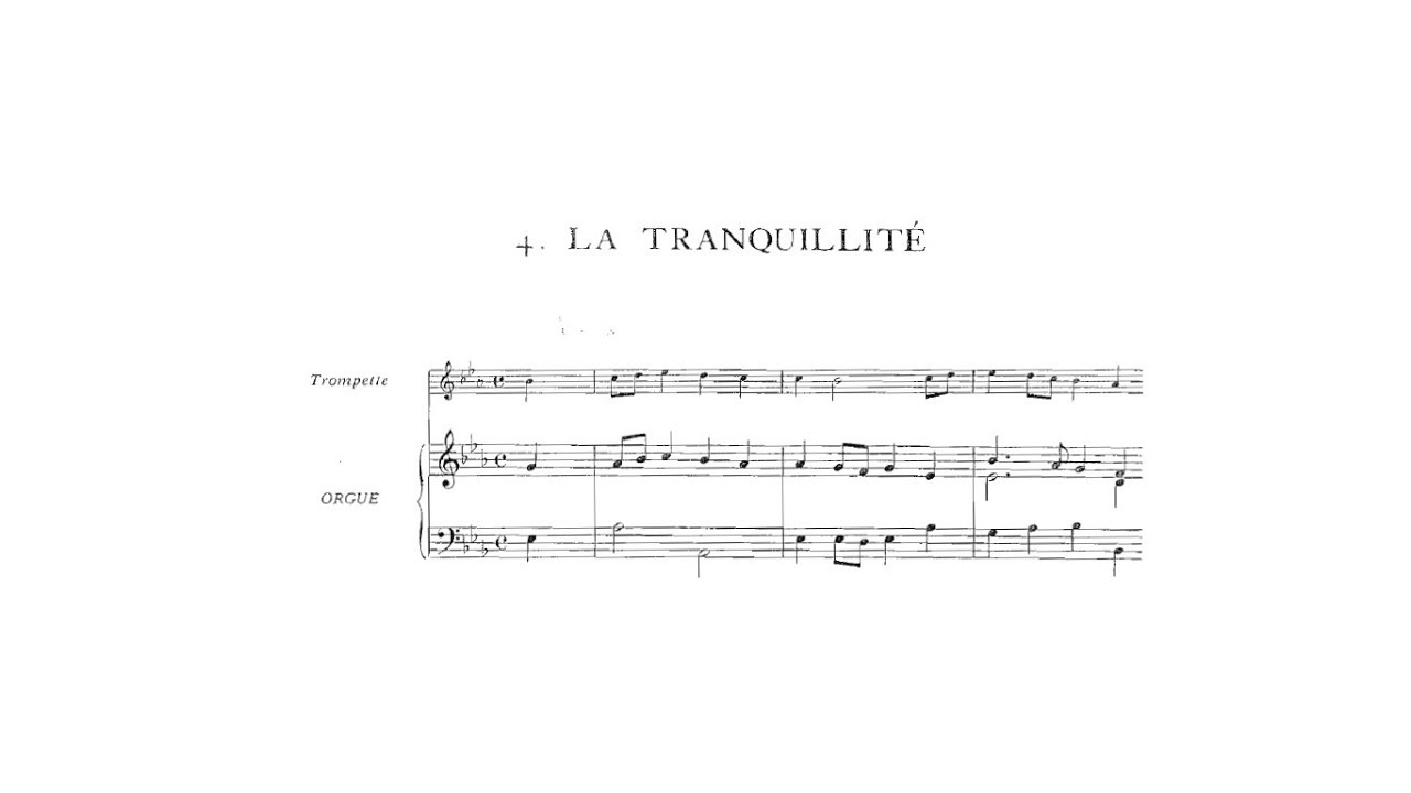 Georg Philipp Telemann: La Tranquillité (Hakan Hardenberger, trumpet)