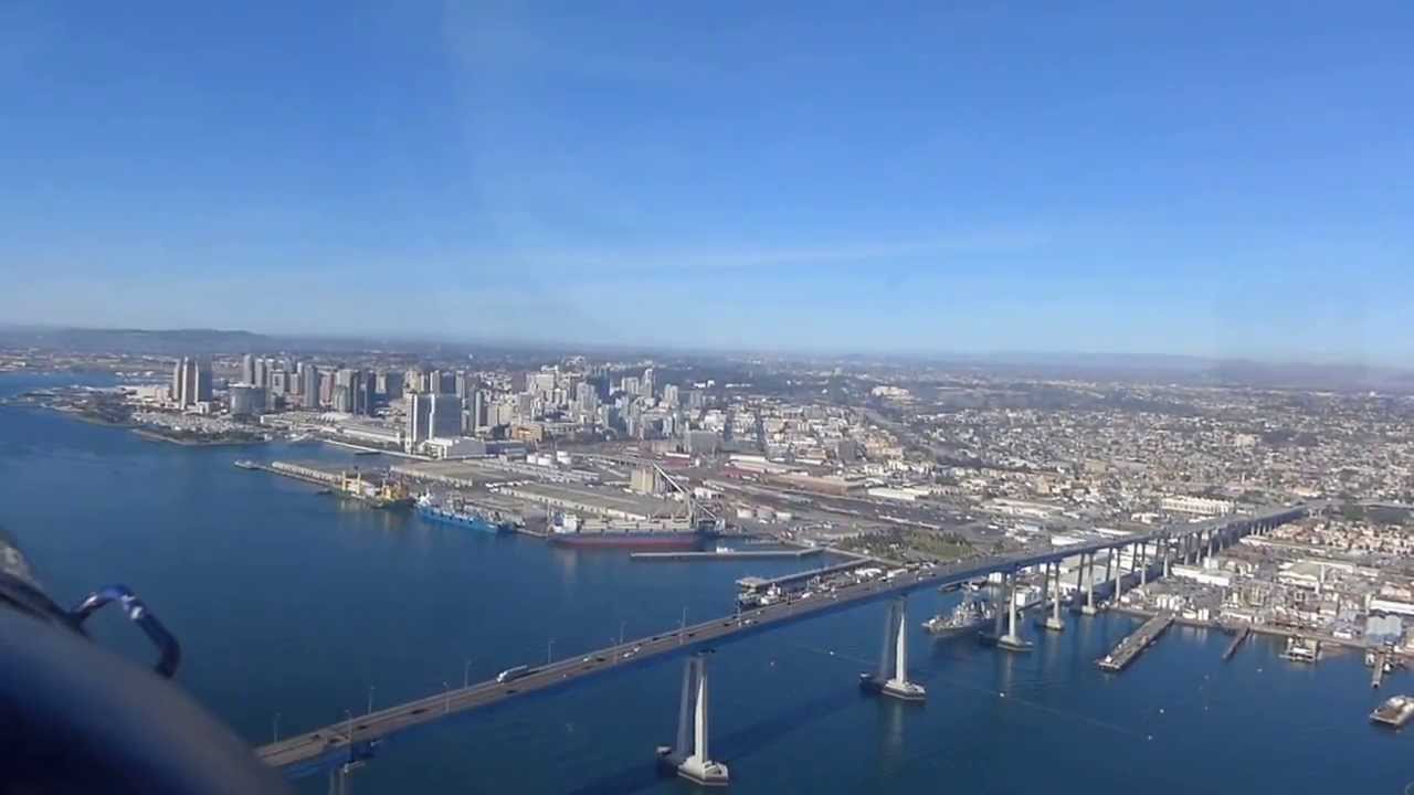 Aerial Tour of Downtown San Diego