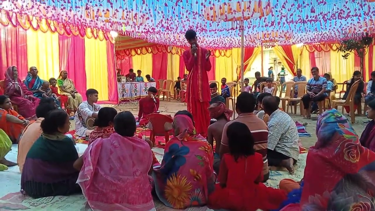 ফেরত গোষ্ঠ লীলা কিতন  কীর্তনীয়া সুব্রত কুমার শুভ উৎসঅঙ্গন  জয়পুরহাট দুর্গা বাজার ঘোষপাড়া 