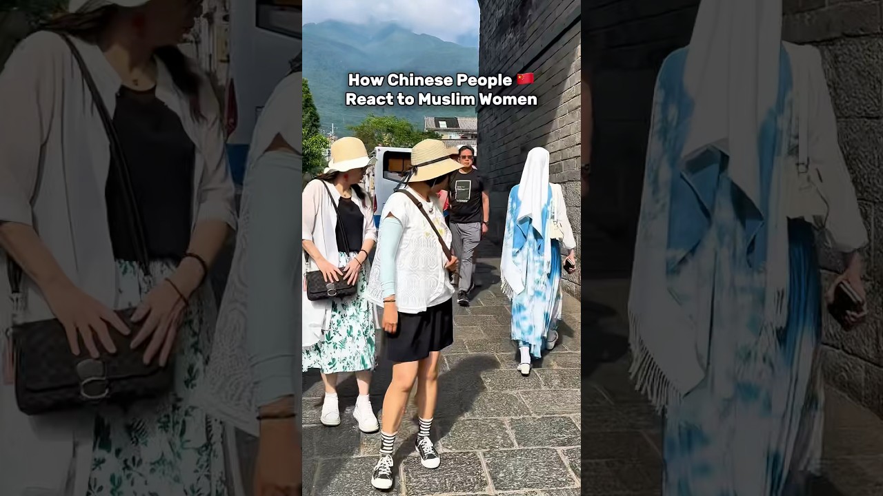 Chinese people react to Muslims 🇨🇳😍
