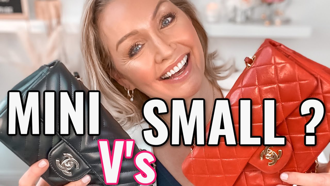 Chanel  mini vs small