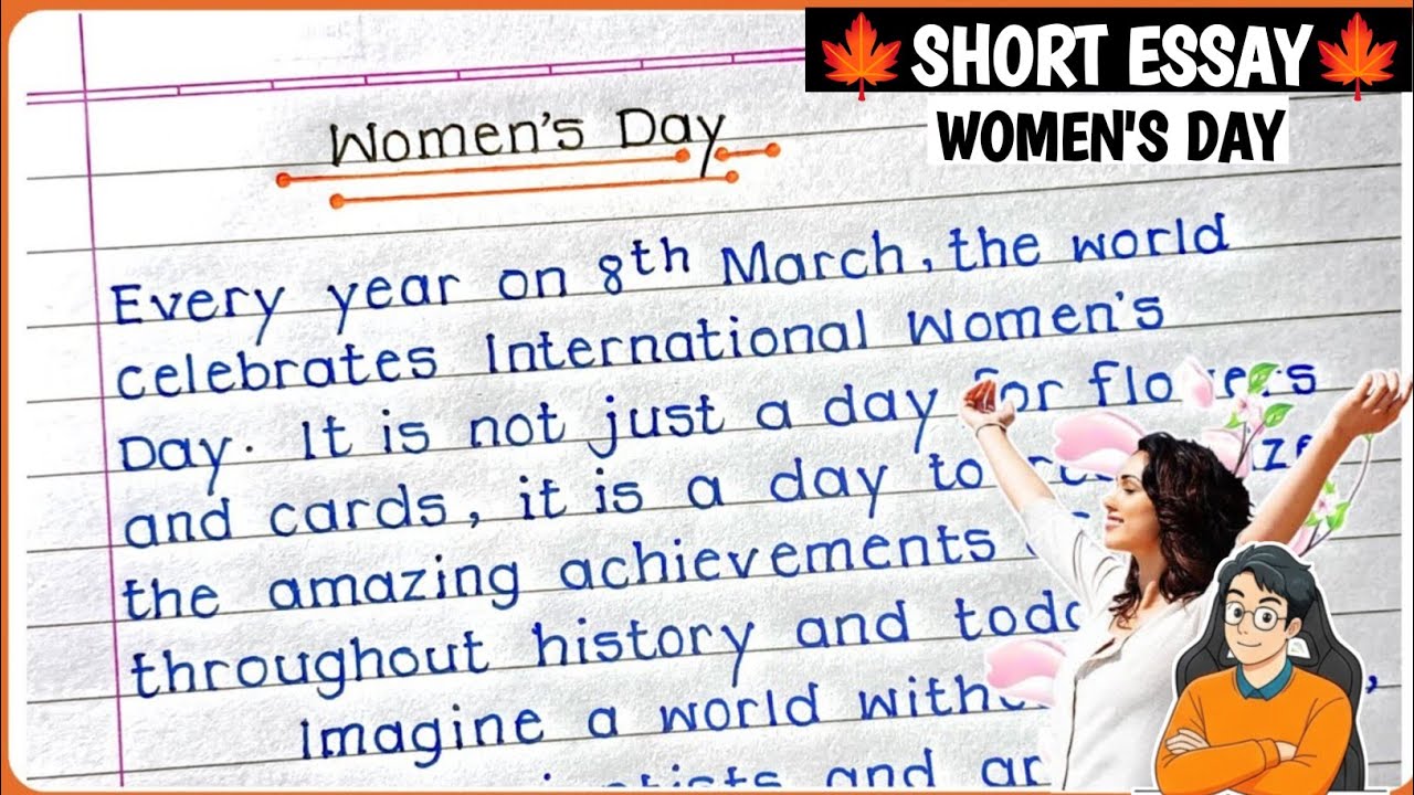 Women's Day Short Essay In english| Best Paragraph About Women's Day| International Women's Day 2024