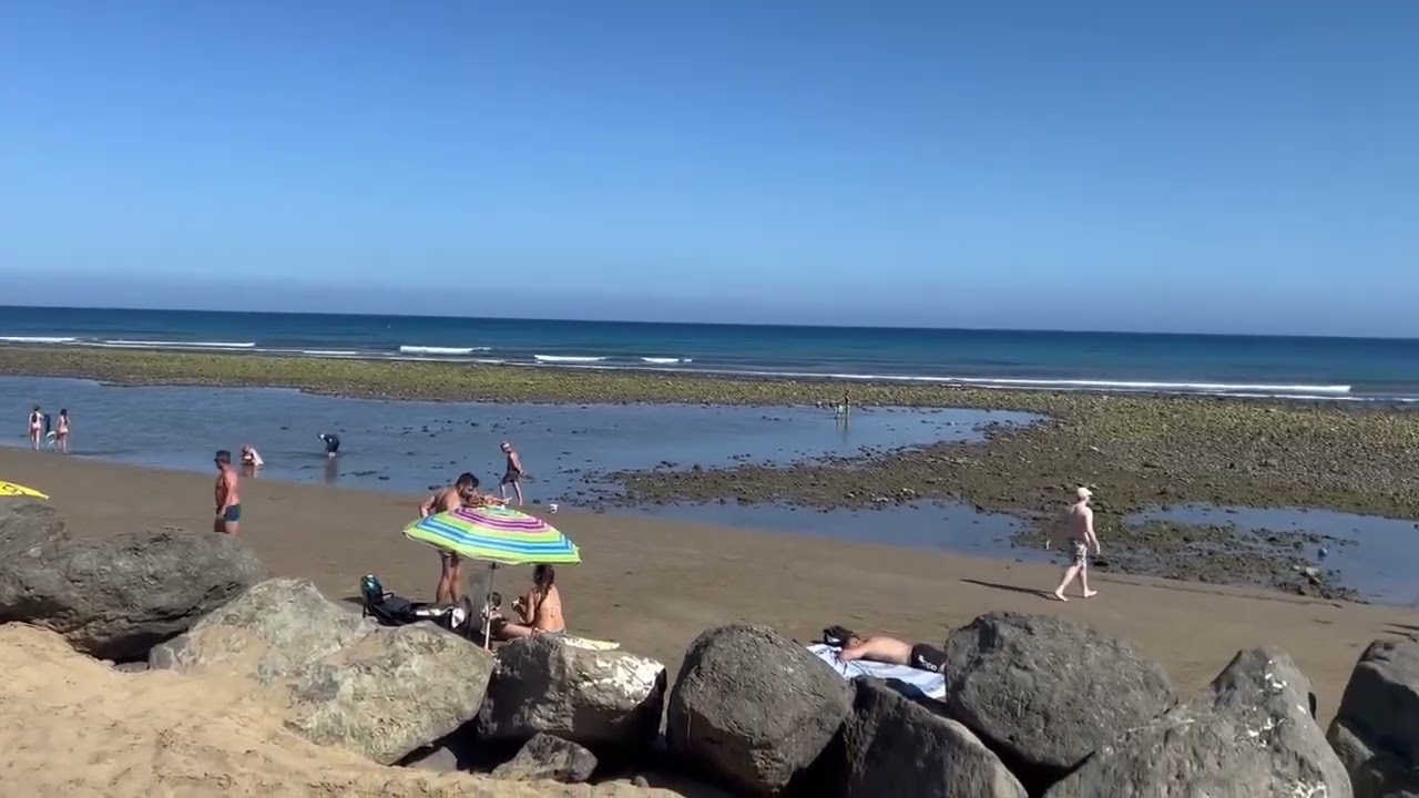 PLAYA DE MASPALOMAS EL FARO, GRAN CANARIA.ESPAÑA.MARCOS BETHENCOURT FRADEJA.UN SALUDO A TODOS AMIGOS