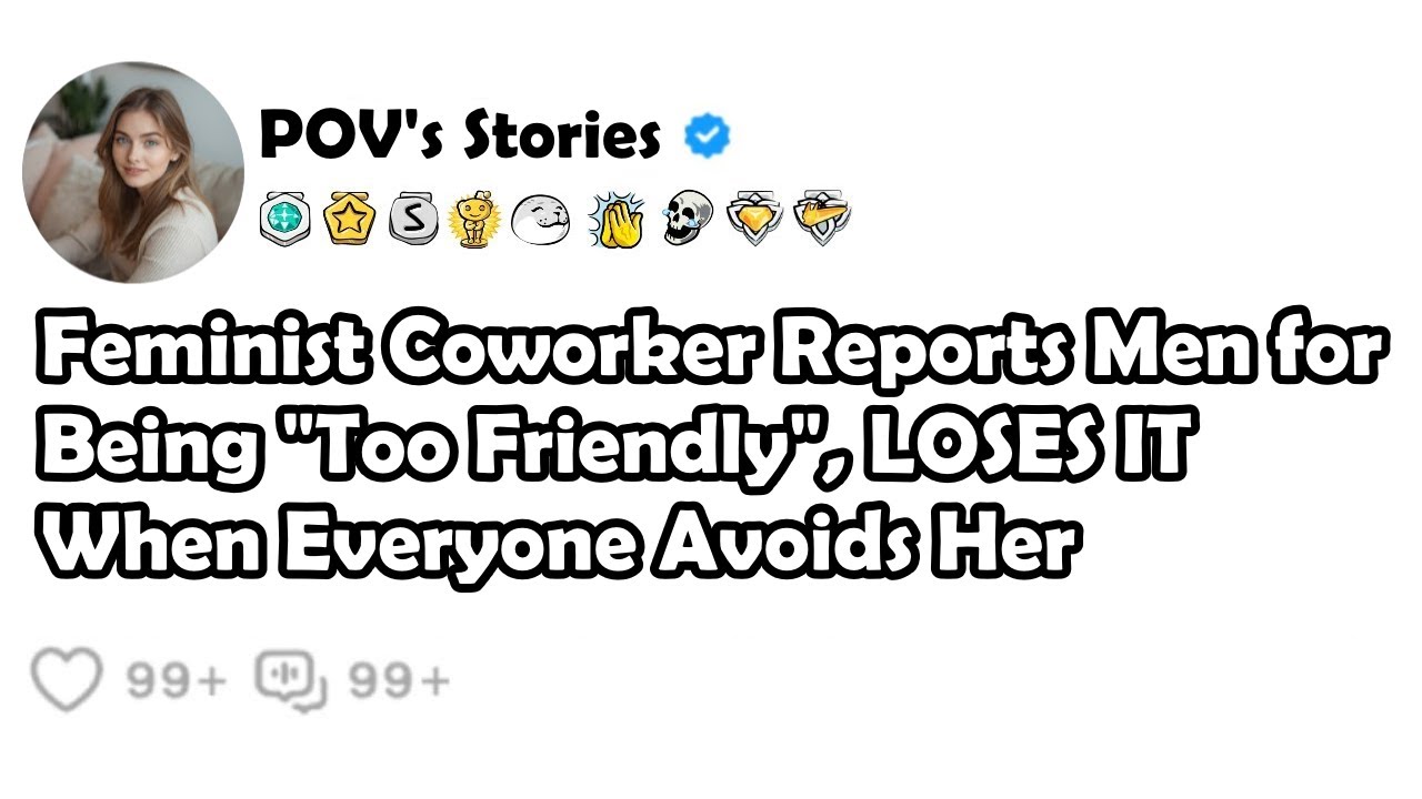 Feminist Coworker Reports Men for Being 