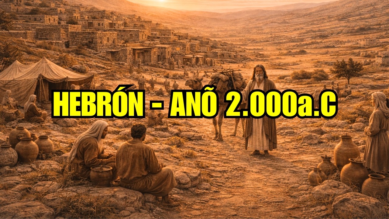 Así Era la Vida en Hebrón en tiempos bíblicos | 2000 a.C. | La Tierra de Abraham | Con IA