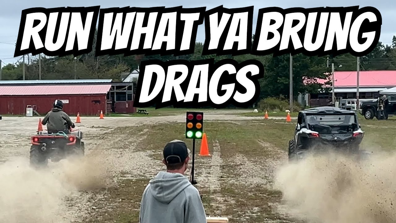 ATV vs UTV vs Dirt Bike Annual Drag Racing