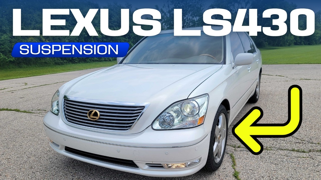I Fix A Major Lexus Suspension Problem.. Cheap and Easy | LS430 repair