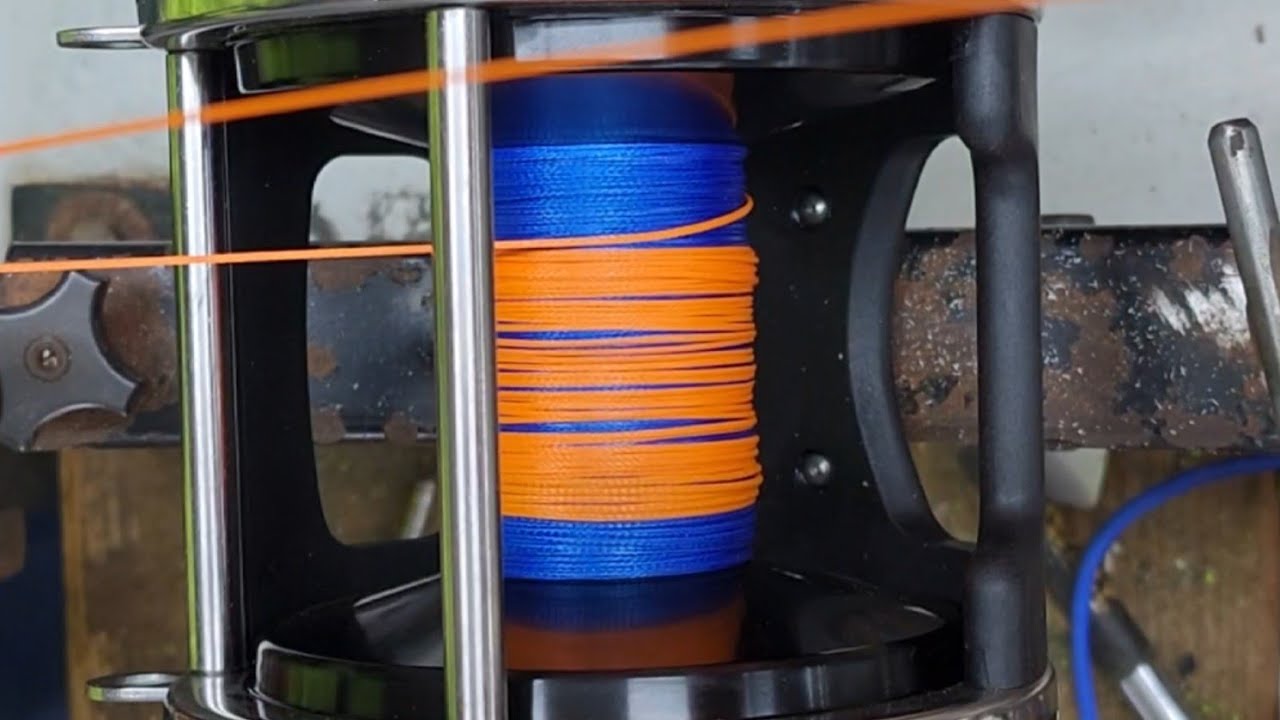 New Old School Penn 9/0 spooling mixed braid weight class