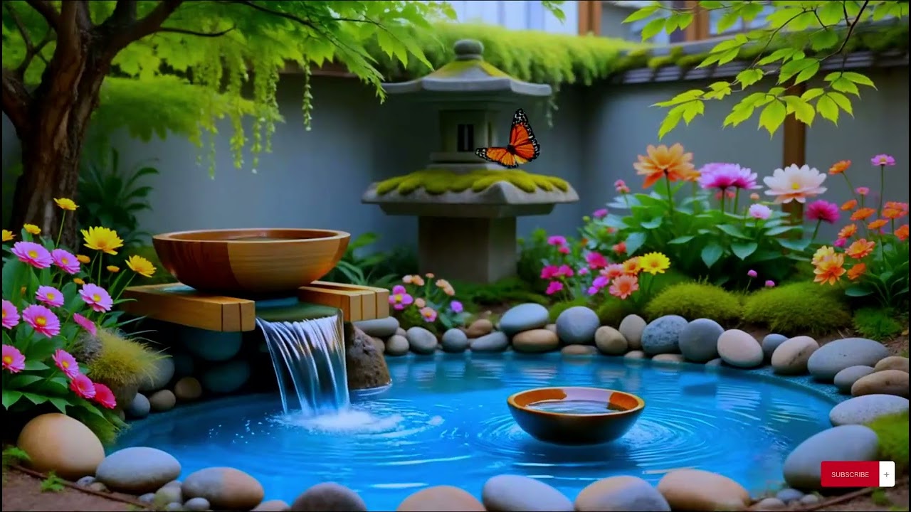 Peaceful Piano Music with Gentle Water Ambience 🌿 Relax Your Mind and Body