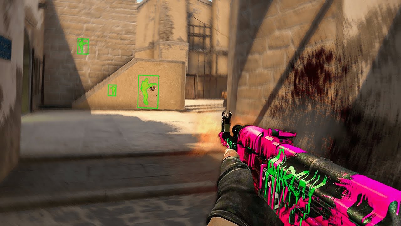 Dumbest CHEATER on CSGO