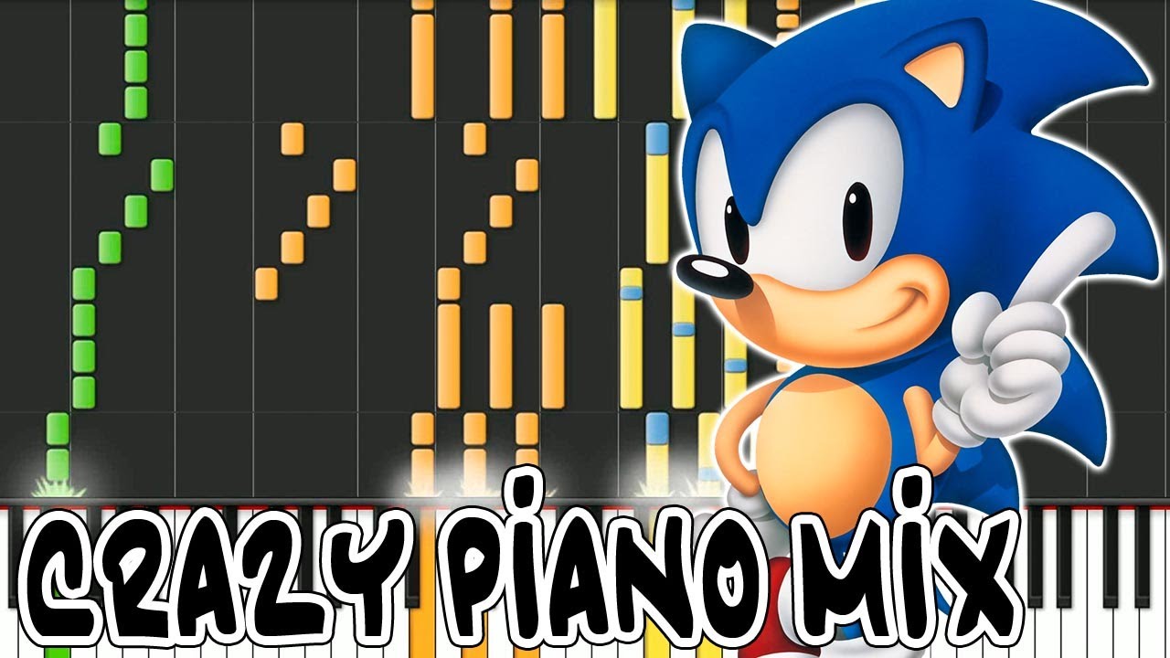 Crazy Piano Mix! MARBLE ZONE (Sonic The Hedgehog)