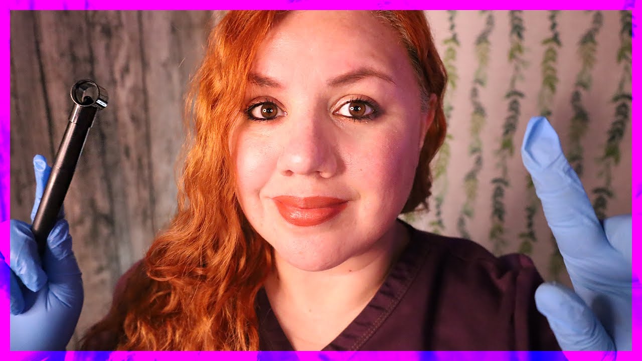 ASMR Walmart Clinic INTENSE Ear Cleaning  👂Otoscope Exam 👂Roleplay