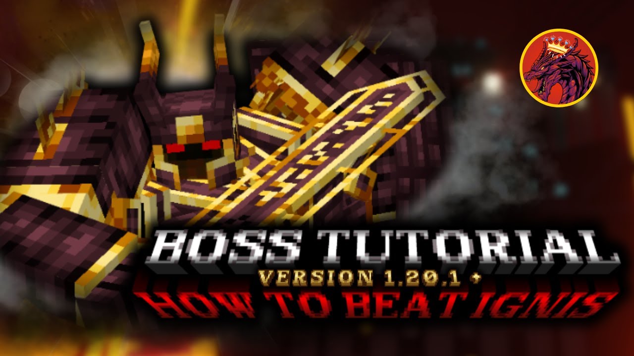 Minecraft: L_Ender's Cataclysm | How to Beat Ignis VERSION 1.20.1