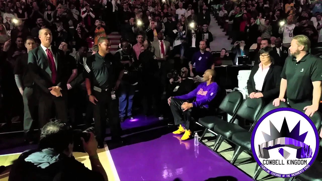 Kobe Bryant's final game in Sacramento