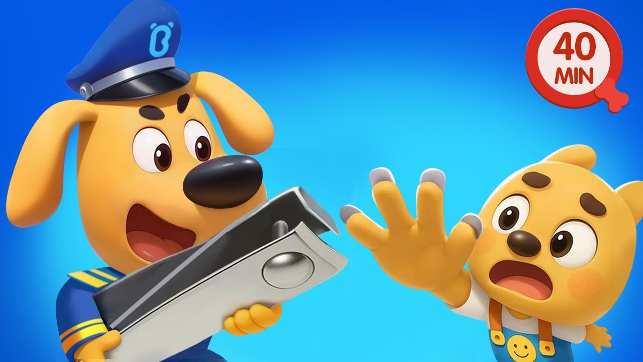 Learn Why Clean Nails Matter | Good Habits for Kids | Police Cartoon | Sheriff Labrador