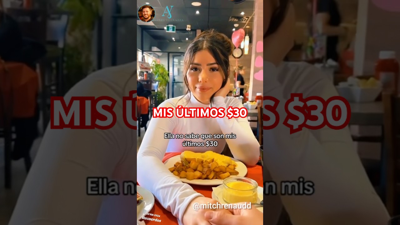 son mis &uacute;ltimos $30 #relacionesmodernas