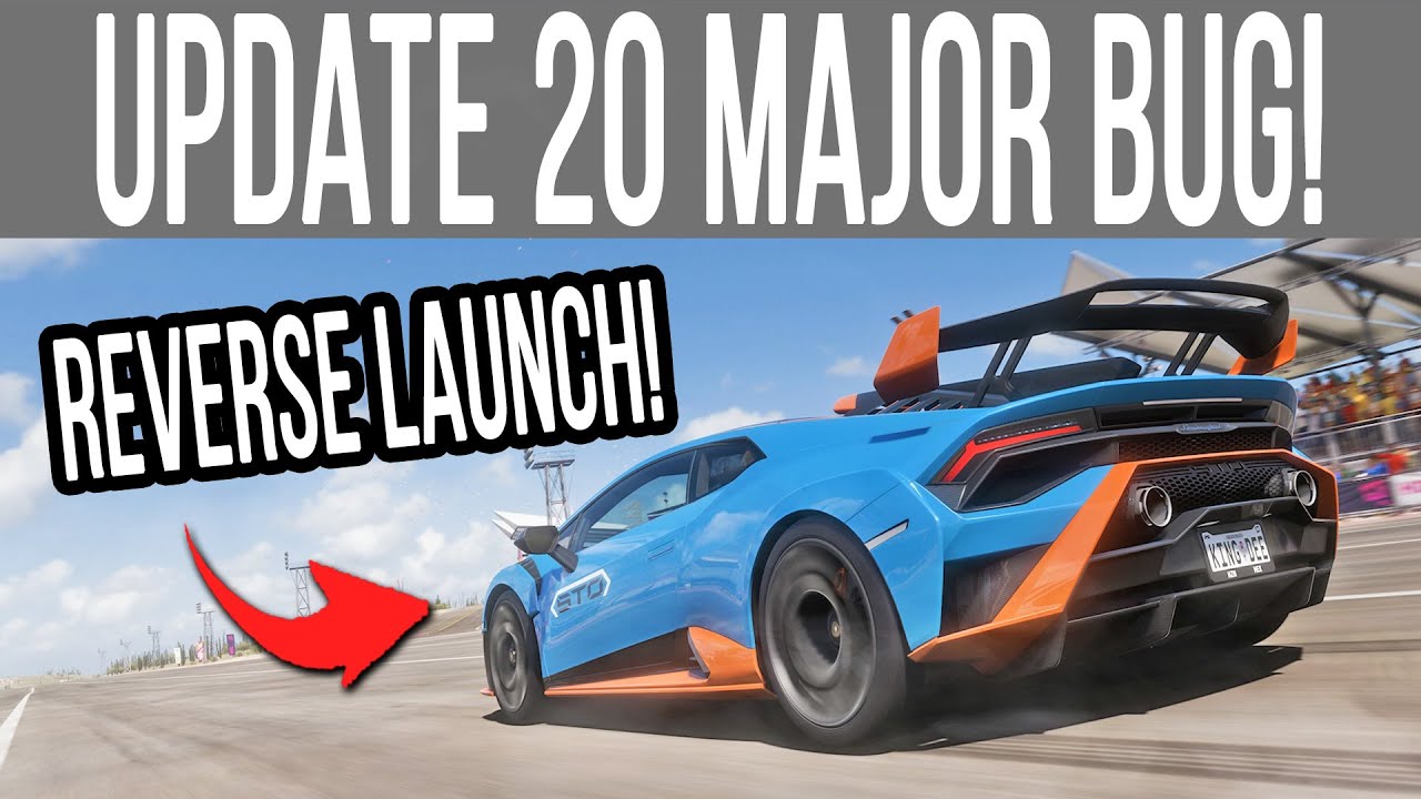 Forza Horizon 5 UPDATE 20 has a problem...