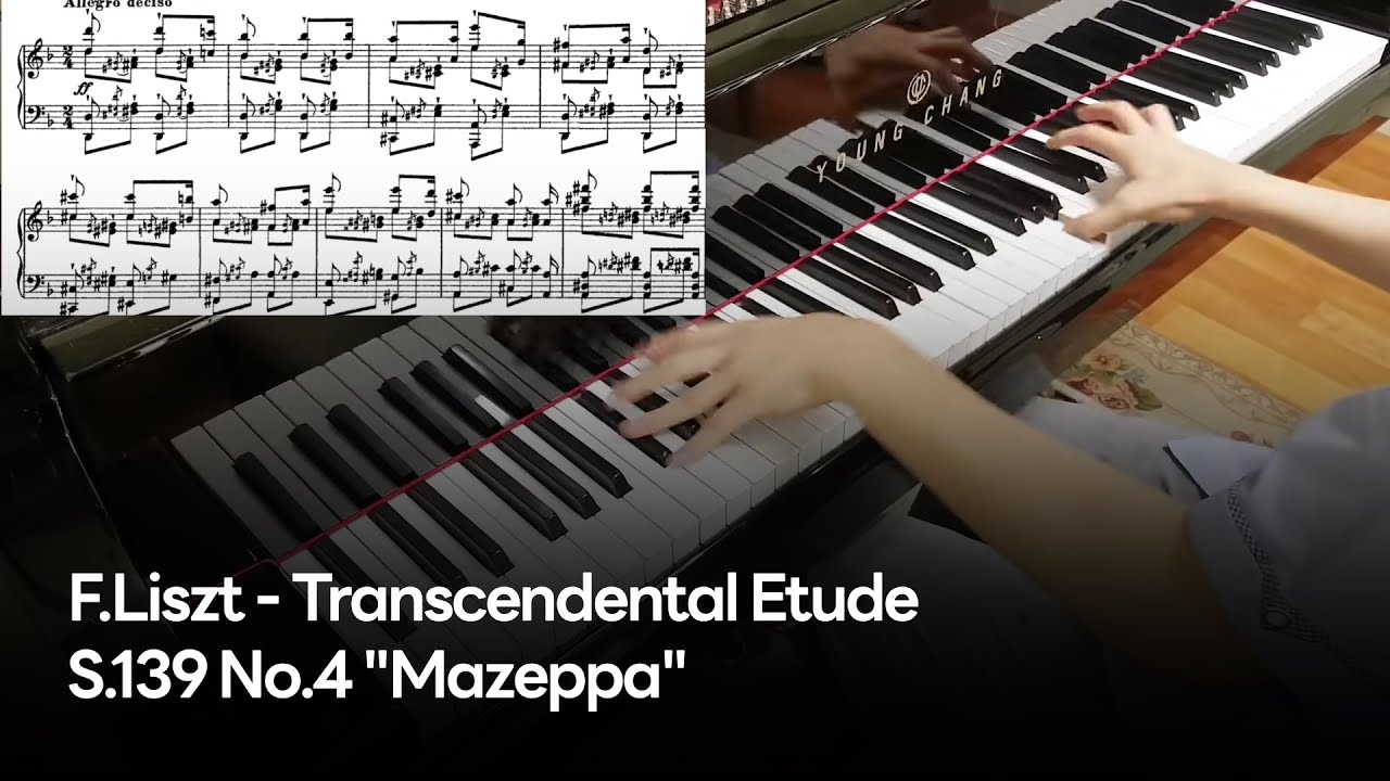 F.Liszt - Transcendental Etude S.139 No.4 
