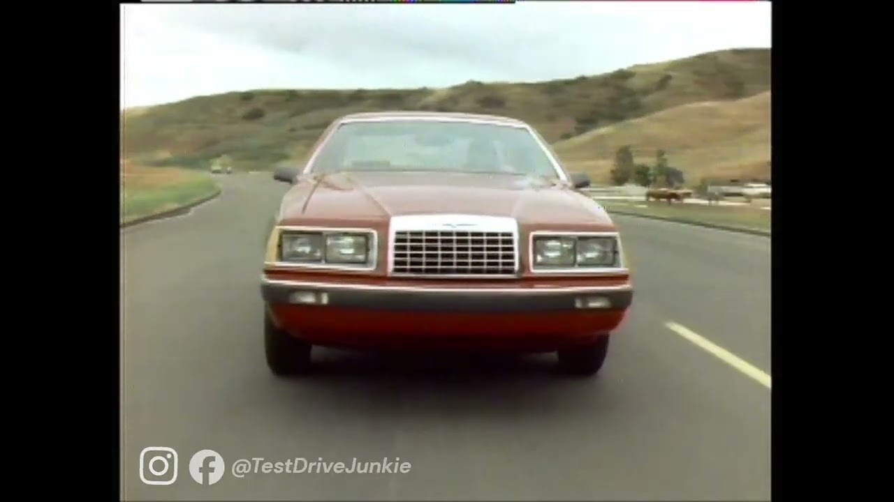 Рекламный ролик производителя лазерных дисков Ford Thunderbird 1983 года